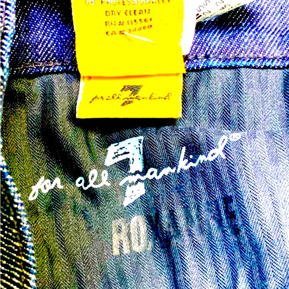 7 For All Mankind Roxanne Crop Jeans - Picture 5 of 6